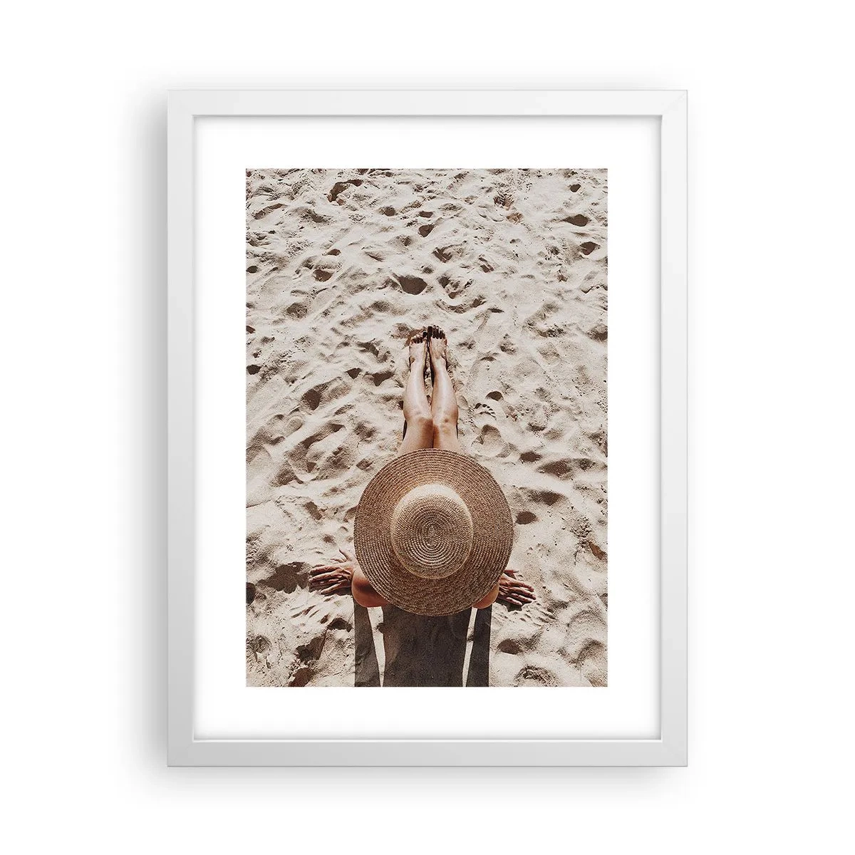 Affiche dans un cadre blanc - Poster - Moment de rêve - 30x40 cm