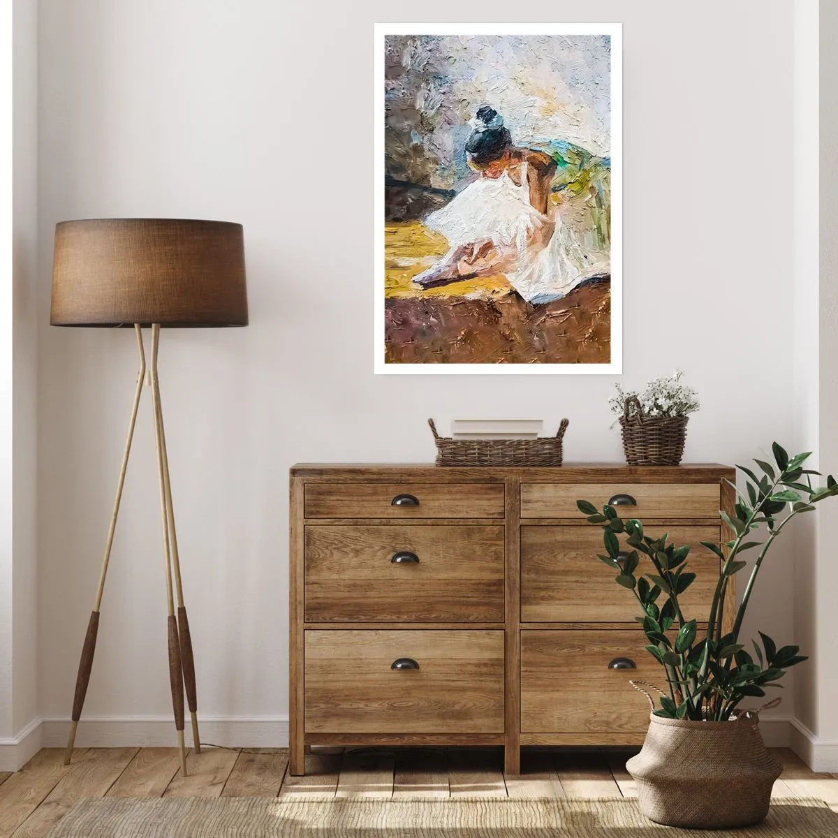 Affiche - Poster - D'après un tableau de Degas - 70x100 cm