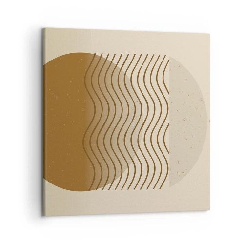 Impression sur toile - Image sur toile - Sur l'origine des figures géométriques - 60x60 cm