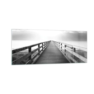 Impression sur verre - Image sur verre - A perte de vue... - 100x40 cm