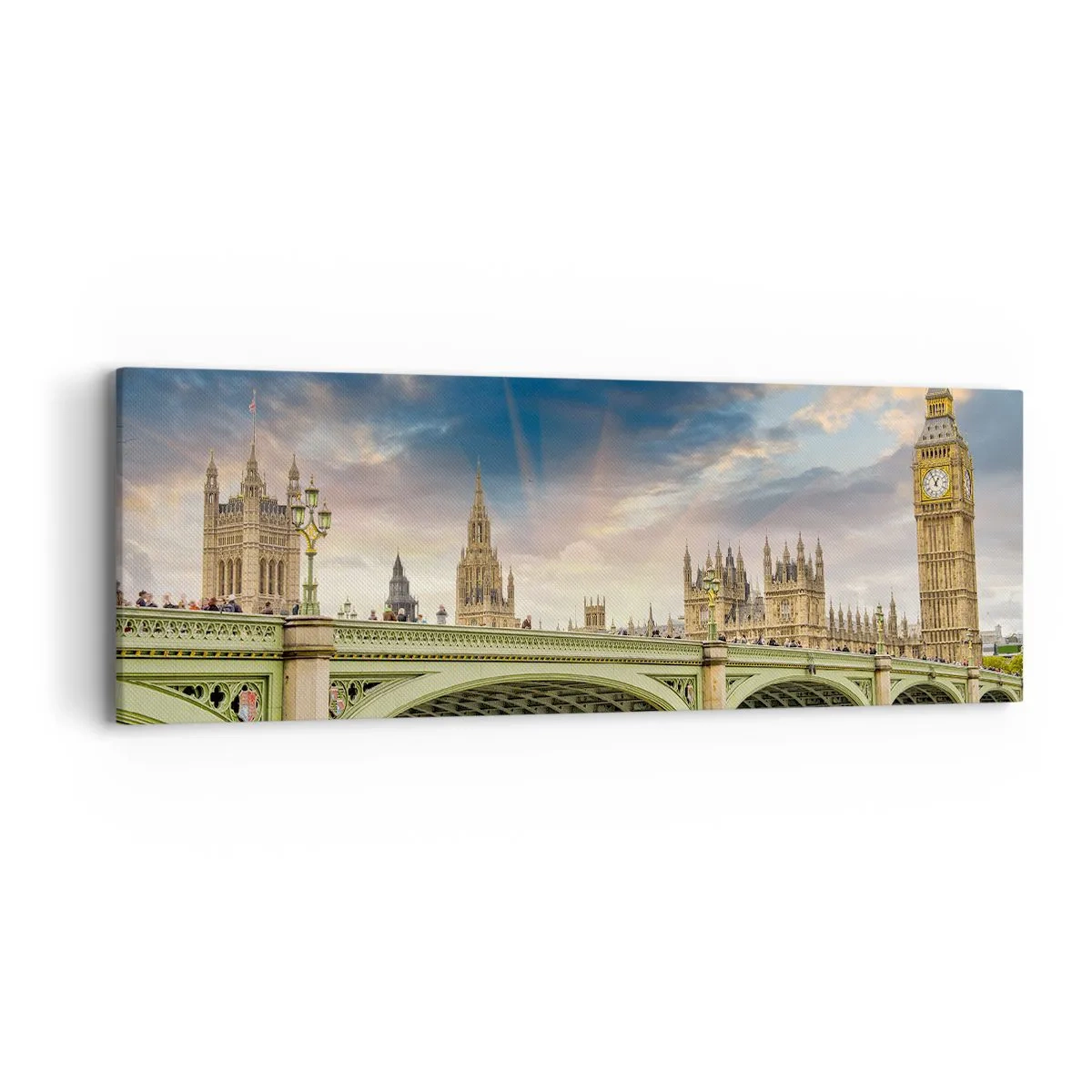 Impression sur toile - Image sur toile - Le temps s'est arrêté dans l'Empire - 90x30 cm