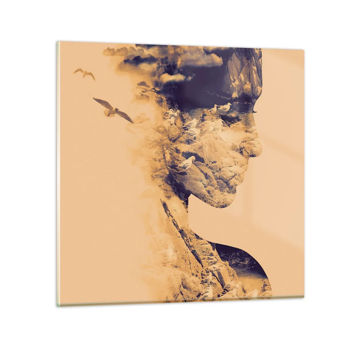 Impression sur verre - Image sur verre - Beauté de la nature - 50x50 cm