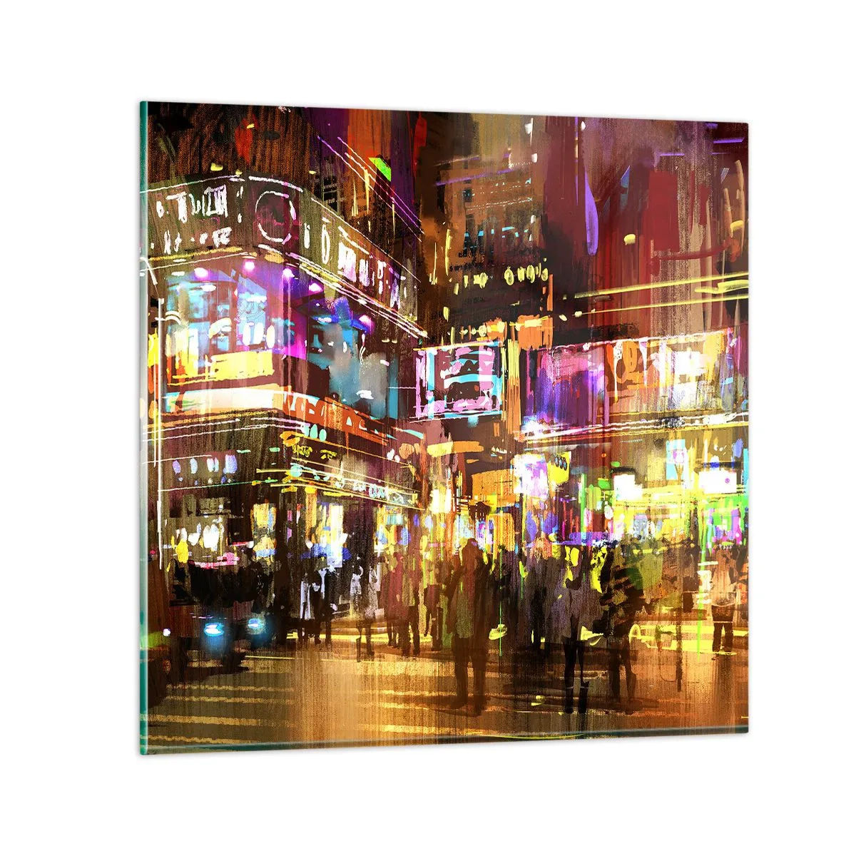 Impression sur verre - Image sur verre - Dans une mer de lumière - 70x70 cm