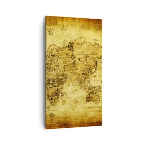 Impression sur toile - Image sur toile - Ce monde est bizarre - 45x80 cm