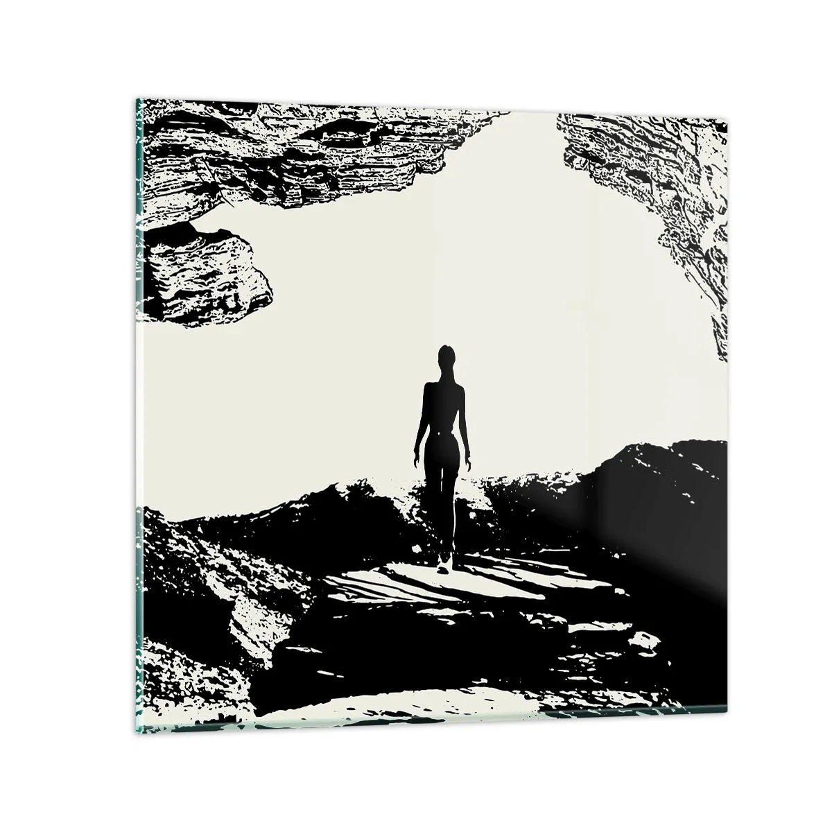 Impression sur verre - Image sur verre - Nouveau look - 30x30 cm