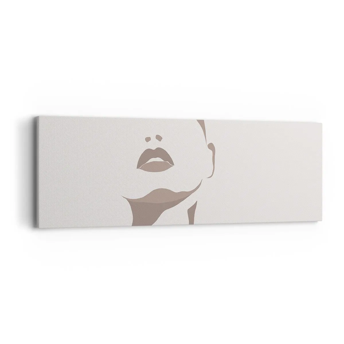 Impression sur toile - Image sur toile - Fait de lumière et d'ombre - 90x30 cm