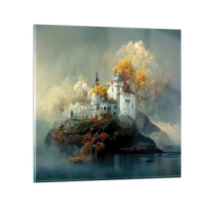 Impression sur verre - Image sur verre - Le début d'une histoire romantique - 50x50 cm