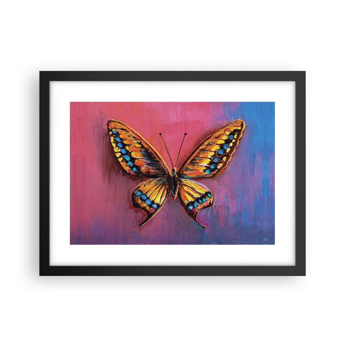 Affiche dans un cadre noir - Poster - Un joyau de la nature - 40x30 cm