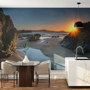 Papier peint sur mesure Standard Eco - Intouché par la main de l'homme - Paysage, Plage, Côte des Cornouailles