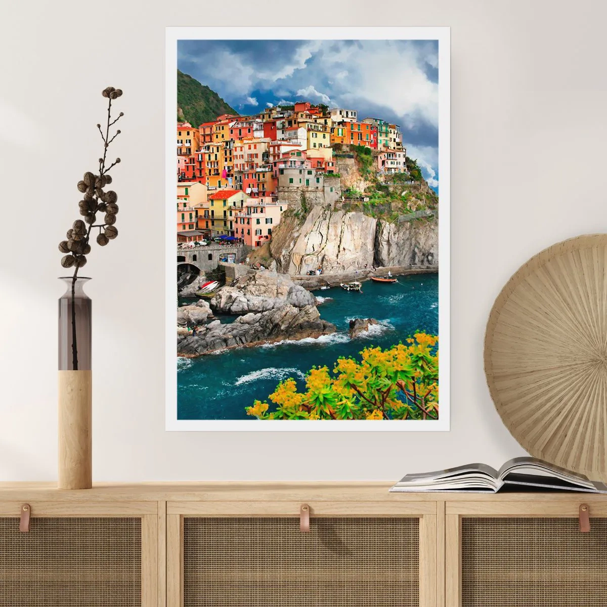 Affiche - Poster - Un groupe embrassant les rochers - 30x40 cm