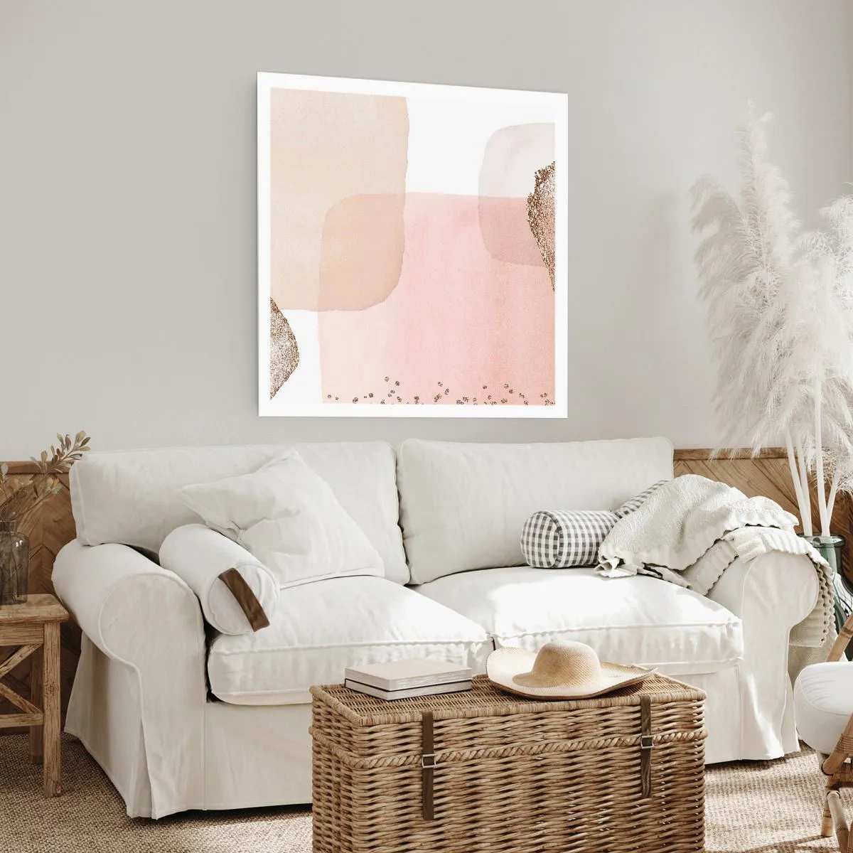 Affiche - Poster - Regard à travers la couleur - 60x60 cm