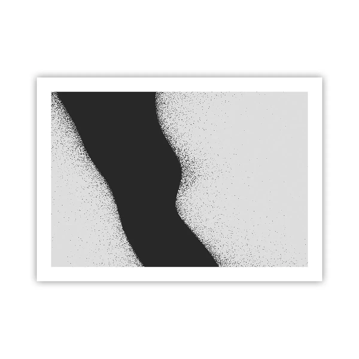 Affiche - Poster - Équilibre fluide - 70x50 cm