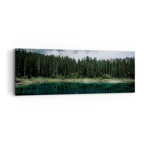 Impression sur toile - Image sur toile - Chut, chut, ne réveillons pas l'eau qui dort - 90x30 cm