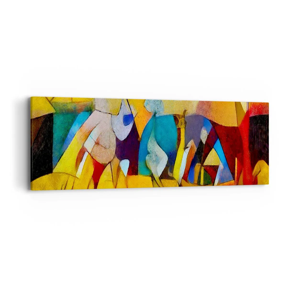 Impression sur toile - Image sur toile - Soleil - vie - joie - 90x30 cm