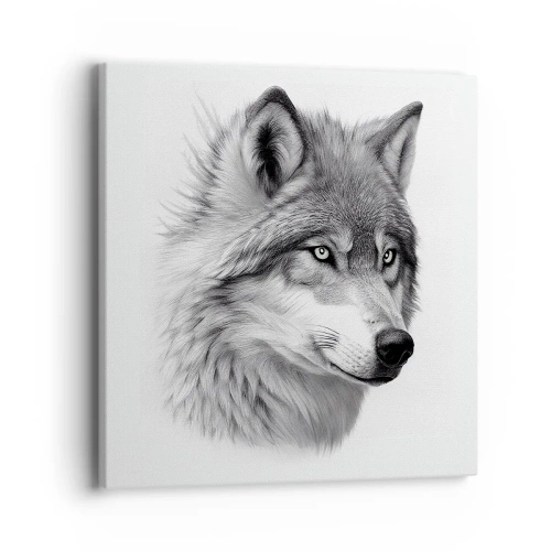 Impression sur toile - Image sur toile - Alpha – sans aucun doute - 40x40 cm