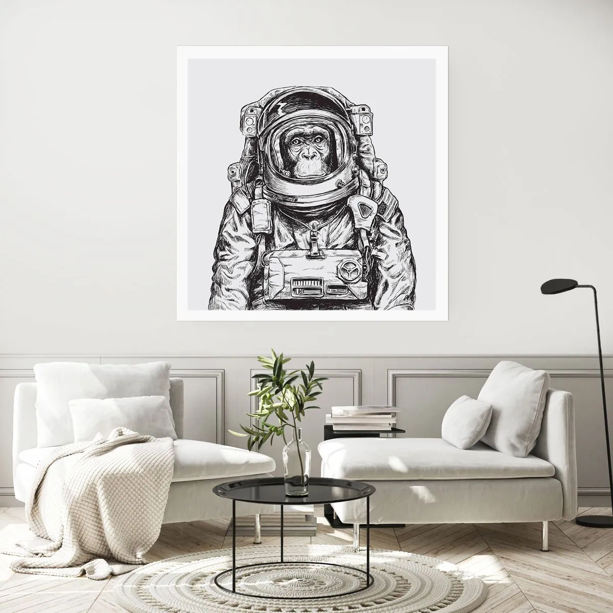 Affiche - Poster - Évolution alternative - 60x60 cm