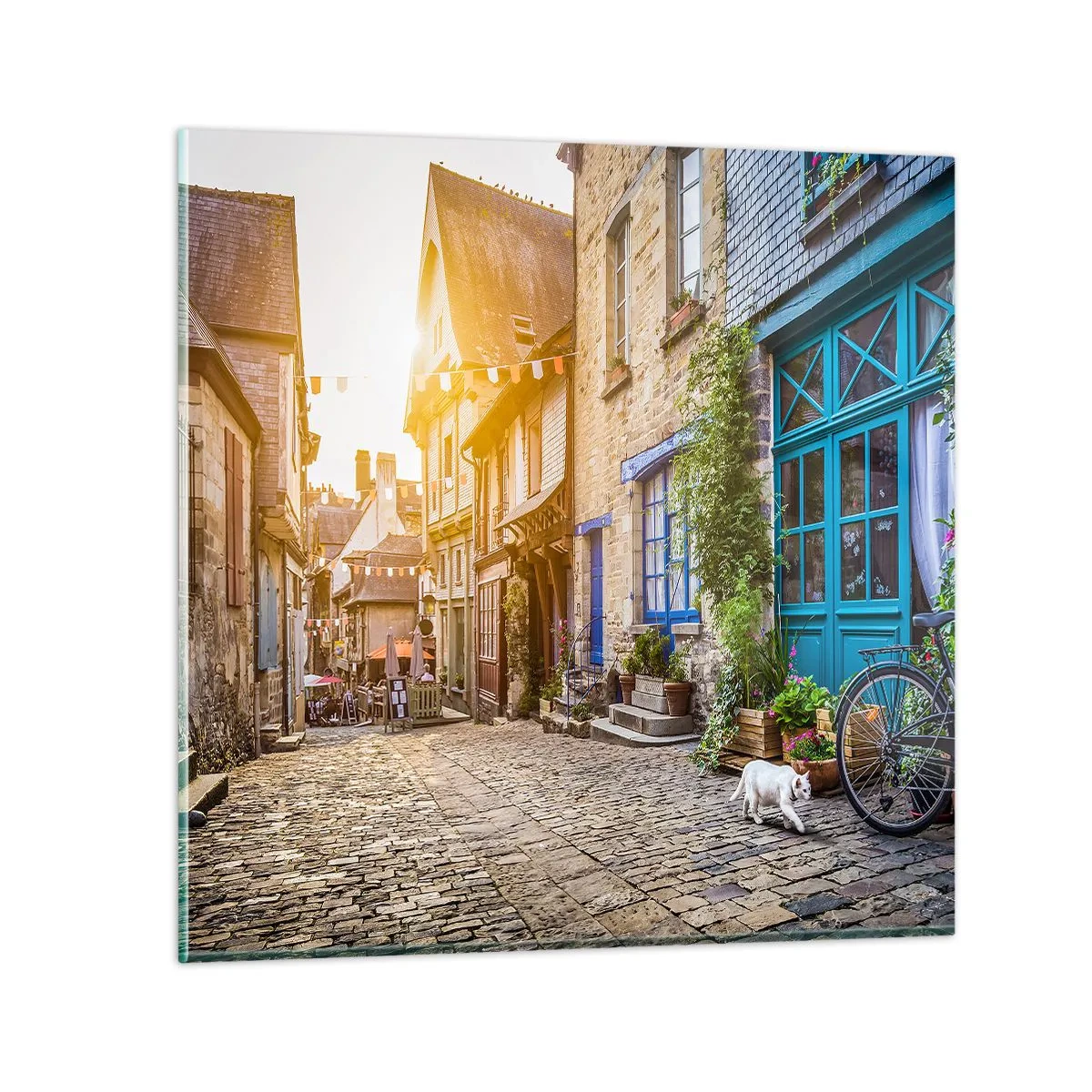 Impression sur verre - Image sur verre - Aux confins du monde - 60x60 cm