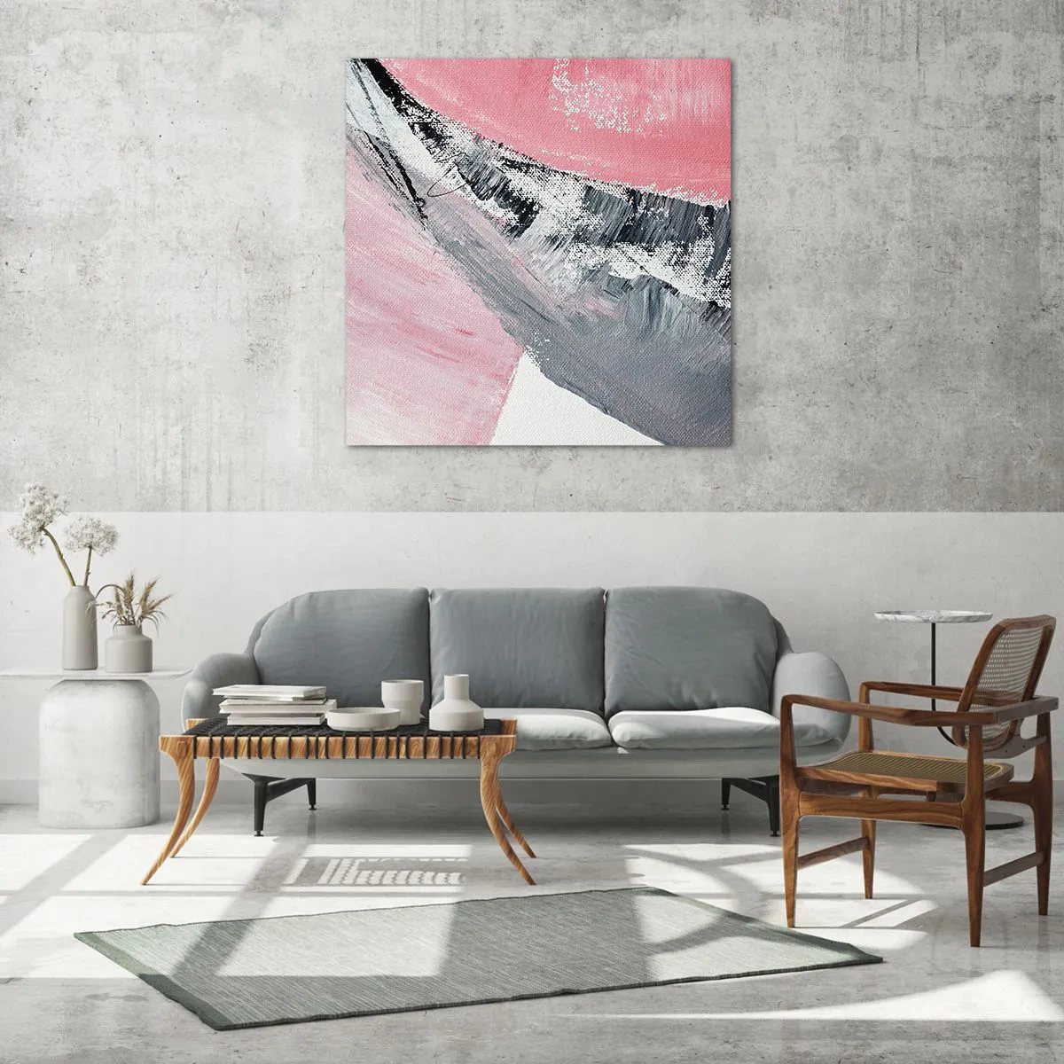 Impression sur verre - Image sur verre - Composition assortie - 60x60 cm