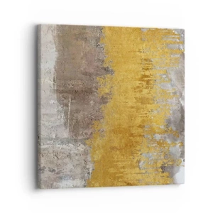 Impression sur toile - Image sur toile - Une explosion d'or - 30x30 cm