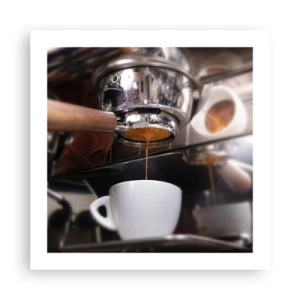 Affiche - Poster - Bon moment de la journée - 50x50 cm