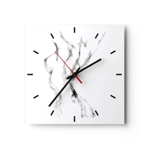 Horloge murale - Pendule murale - Belle et forte - 40x40 cm