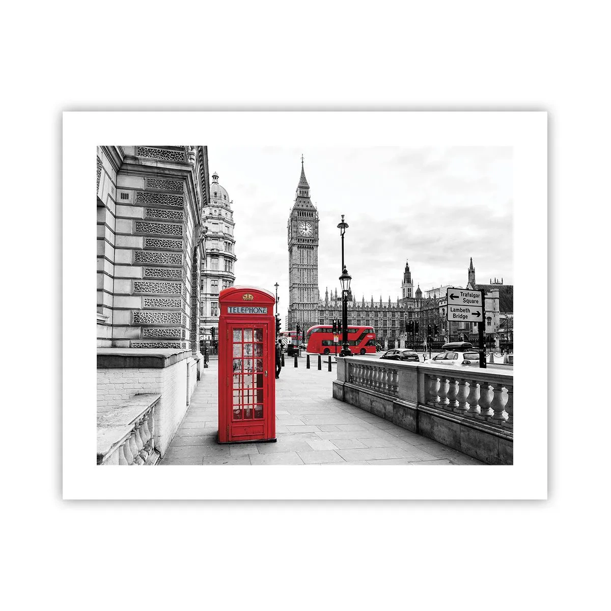 Affiche - Poster - Sans aucun doute Londres - 50x40 cm