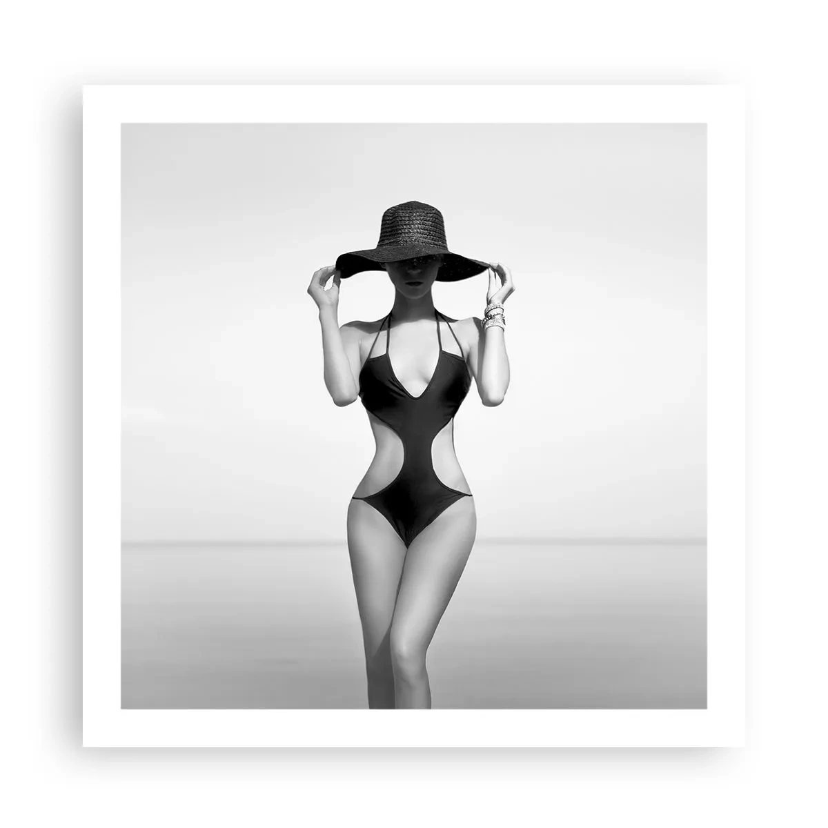 Affiche - Poster - Mon prénom? Élégance - 60x60 cm