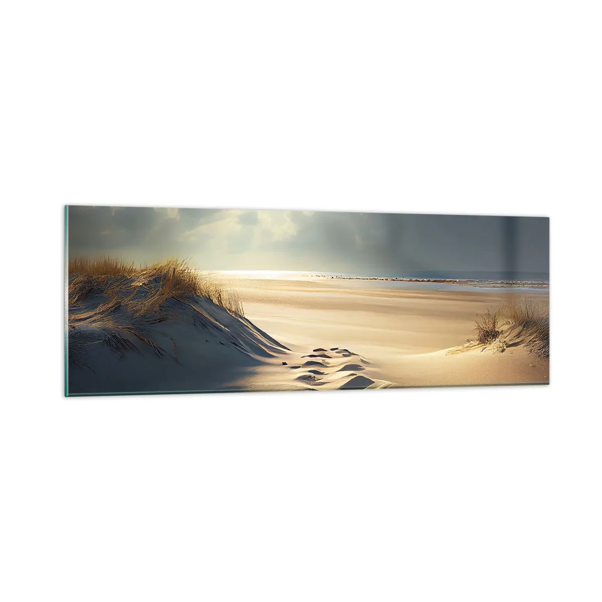 Impression sur verre - Image sur verre - Un paysage apaisant - 90x30 cm