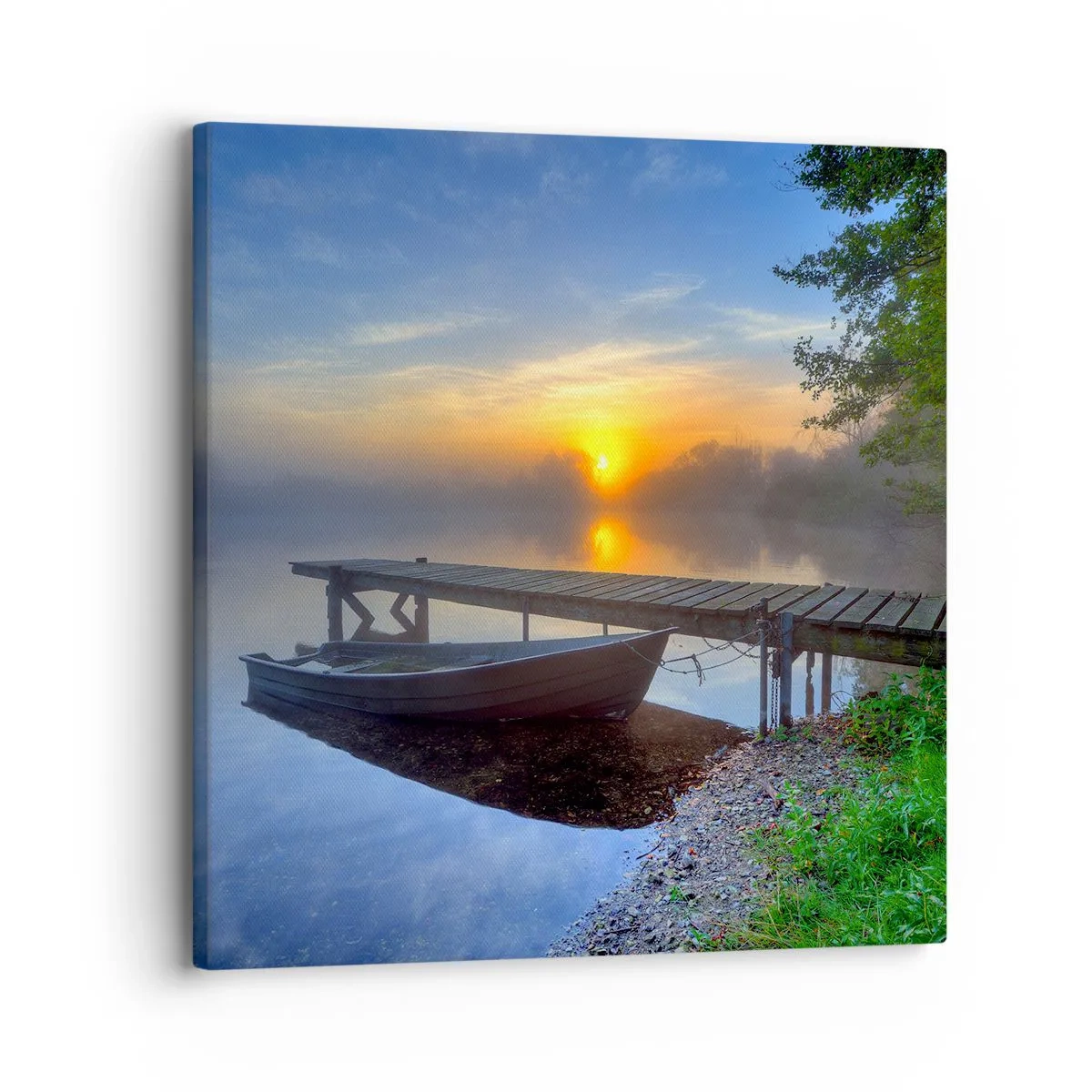 Impression sur toile - Image sur toile - Comment l'ordinaire se transforme en magie - 30x30 cm