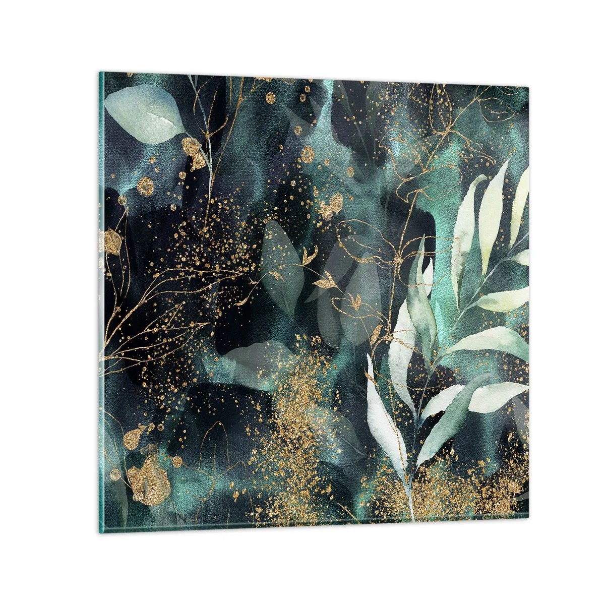Impression sur verre - Image sur verre - Jardin magique - 30x30 cm
