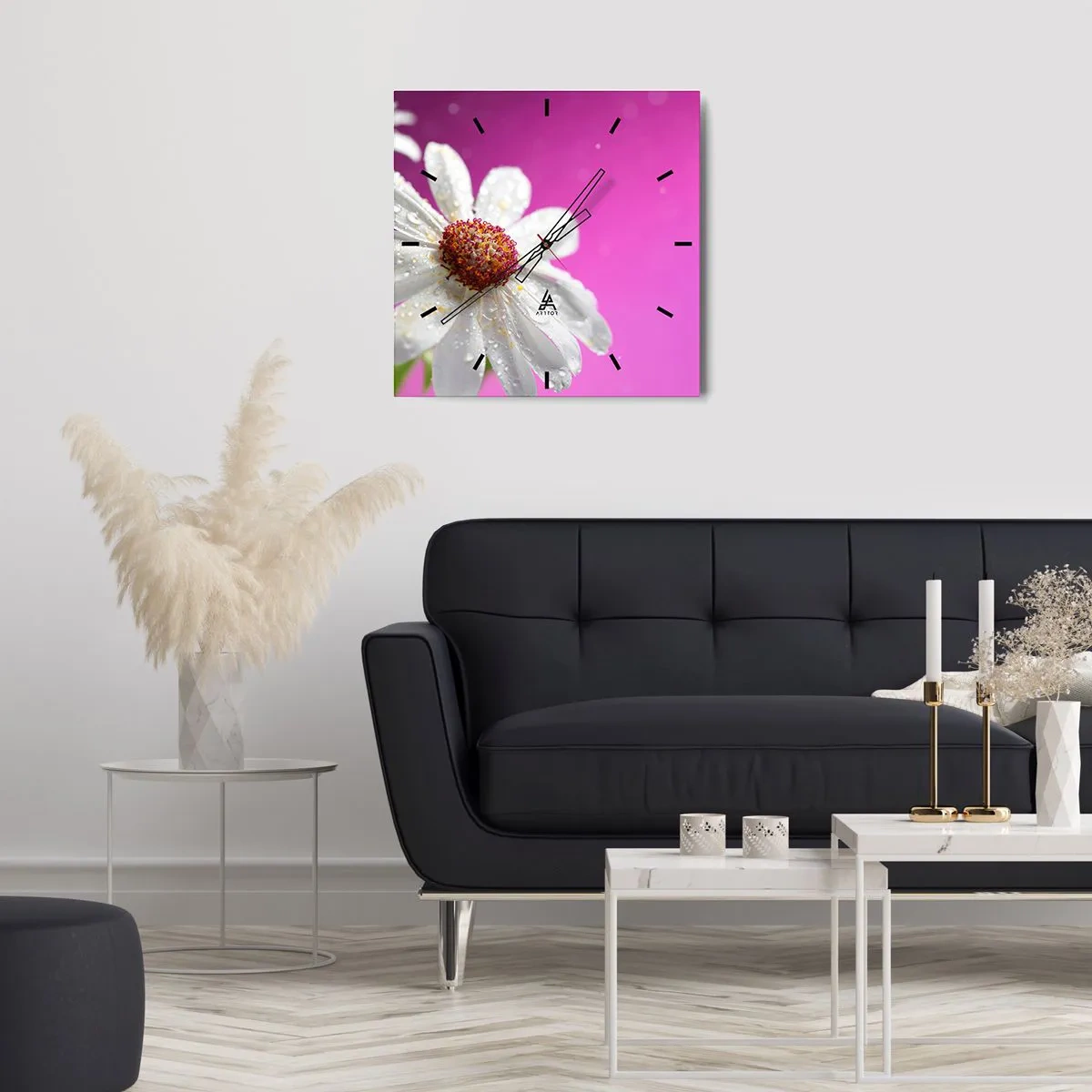 Horloge murale - Pendule murale - Modeste dans sa beauté - 40x40 cm