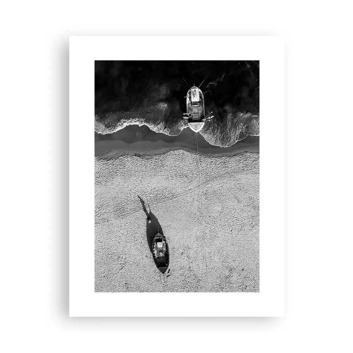 Affiche - Poster - Toujours sur le rivage… - 30x40 cm