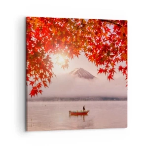 Impression sur toile - Image sur toile - Dans le climat japonais - 60x60 cm