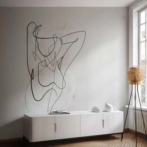 Papier Peint Photo Standard Eco - L'art de la séduction - Femme, Graphique, Morceau - 500x350 cm