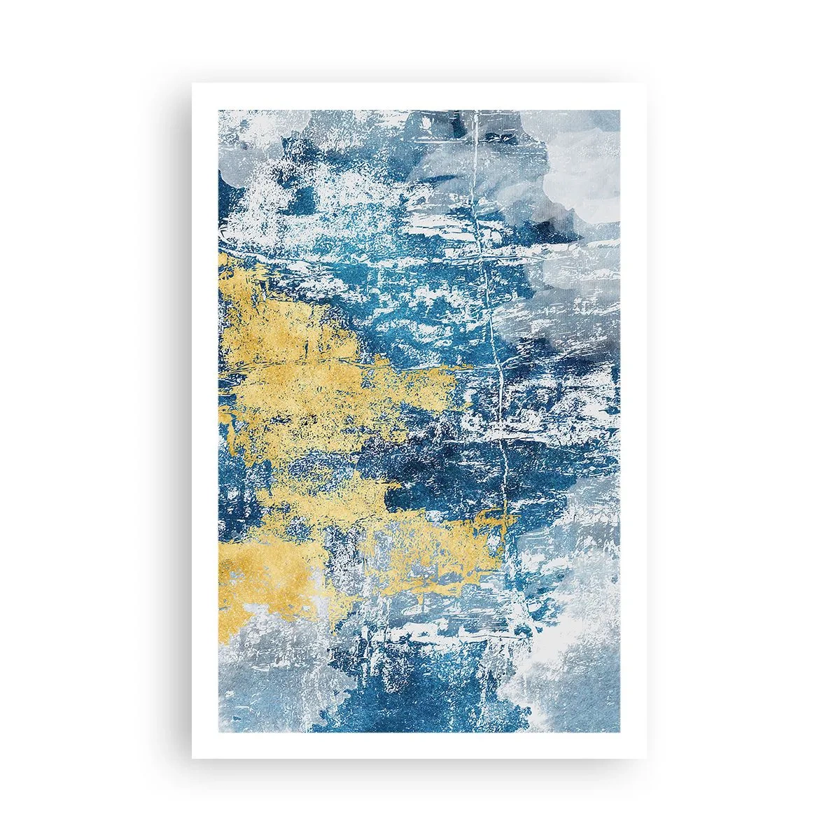 Affiche - Poster - Abstraction du temps - 61x91 cm