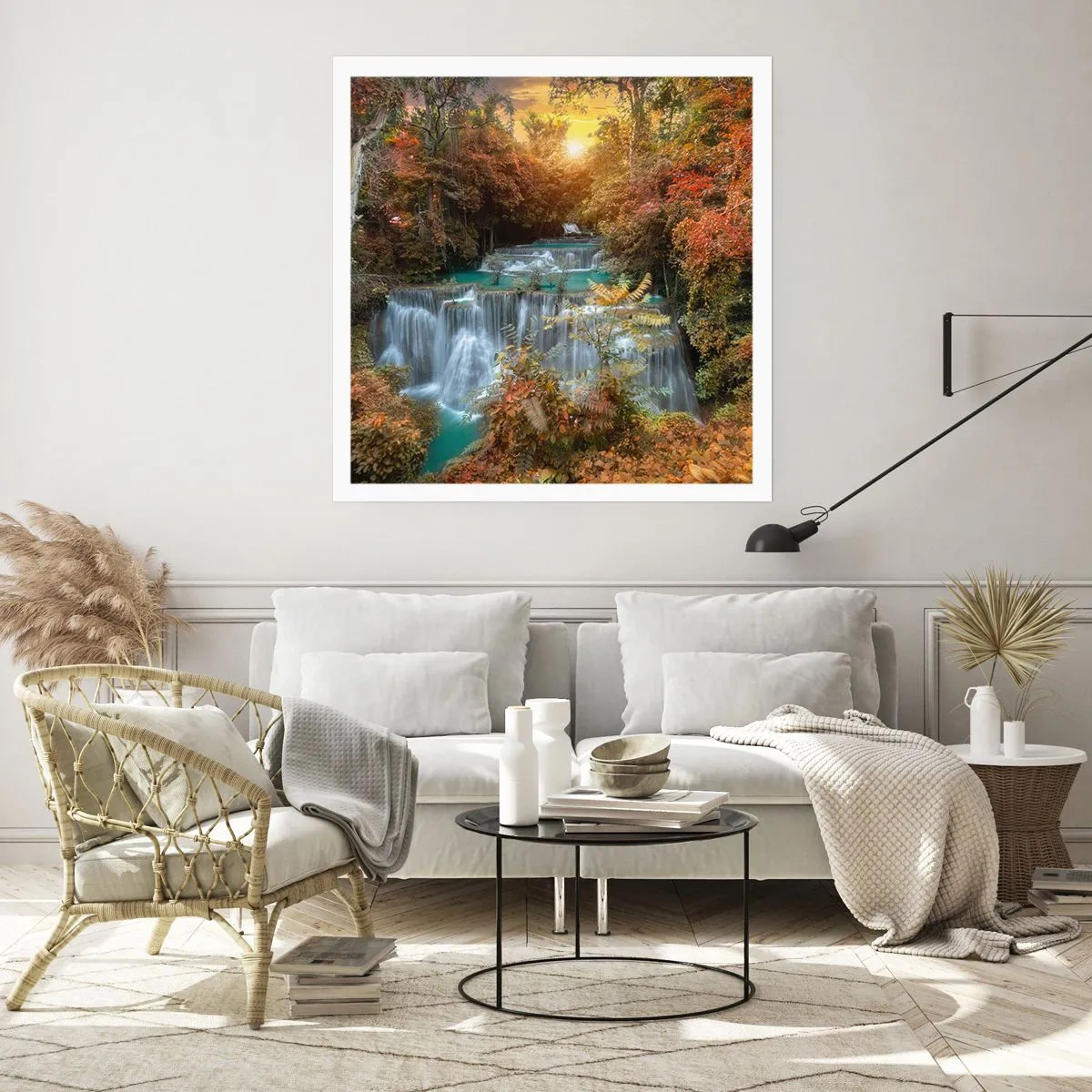 Affiche - Poster - Trésor caché de la forêt - 30x30 cm