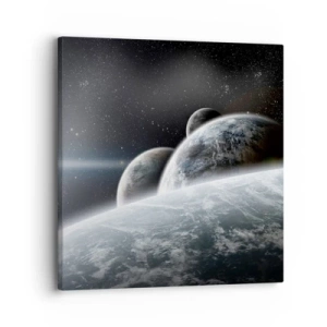 Impression sur toile - Image sur toile - Musique cosmique des sphères - 30x30 cm
