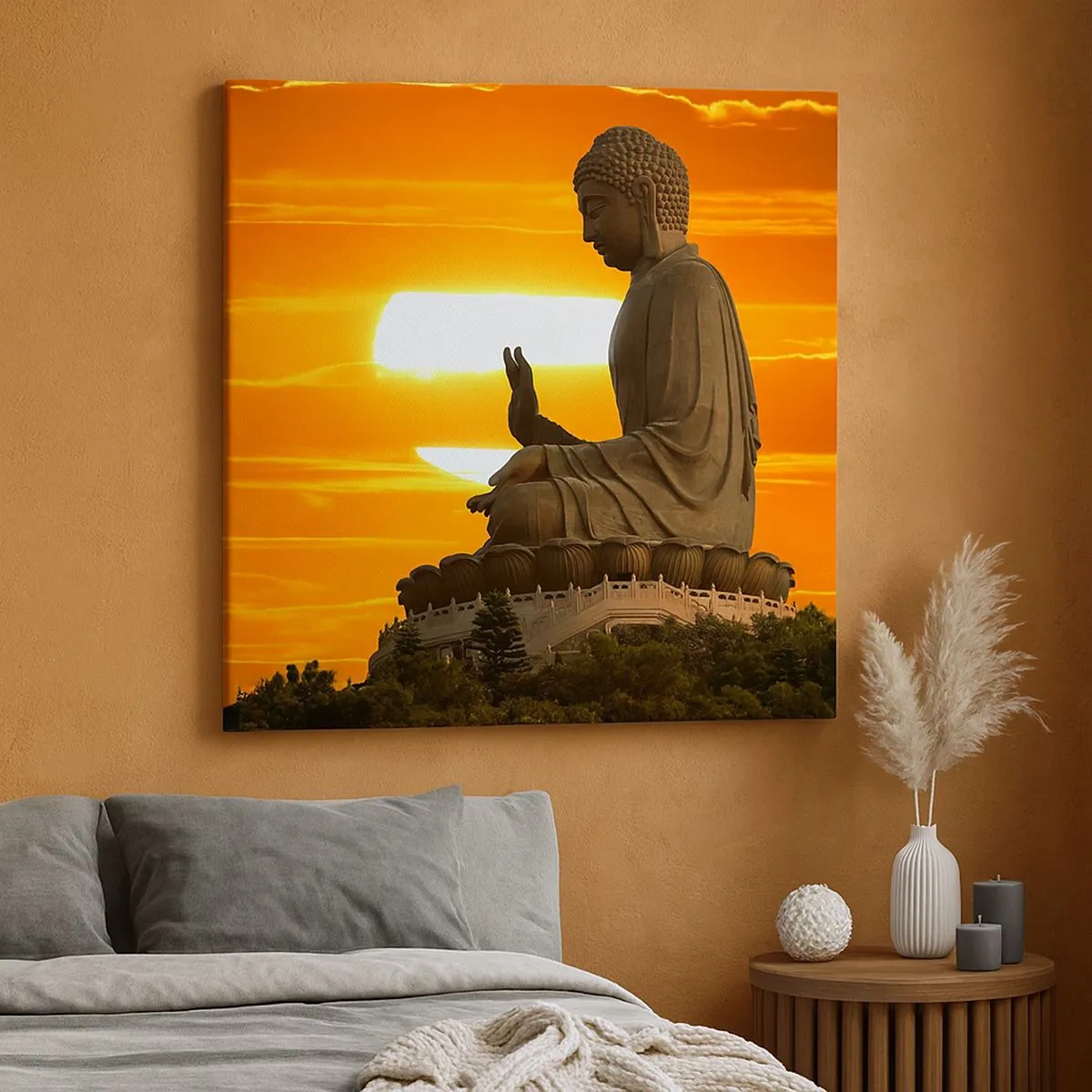 Impression sur toile - Image sur toile - Aucune peur du monde - 30x30 cm