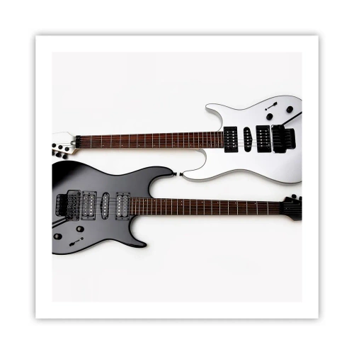 Affiche - Poster - Harmonie des formes - 60x60 cm