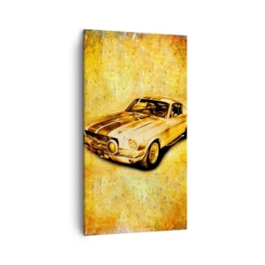 Impression sur toile - Image sur toile - La folie des années 70 - 45x80 cm
