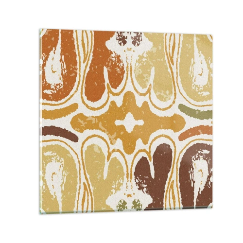 Impression sur verre - Image sur verre - Abstraction sentimentale - 30x30 cm