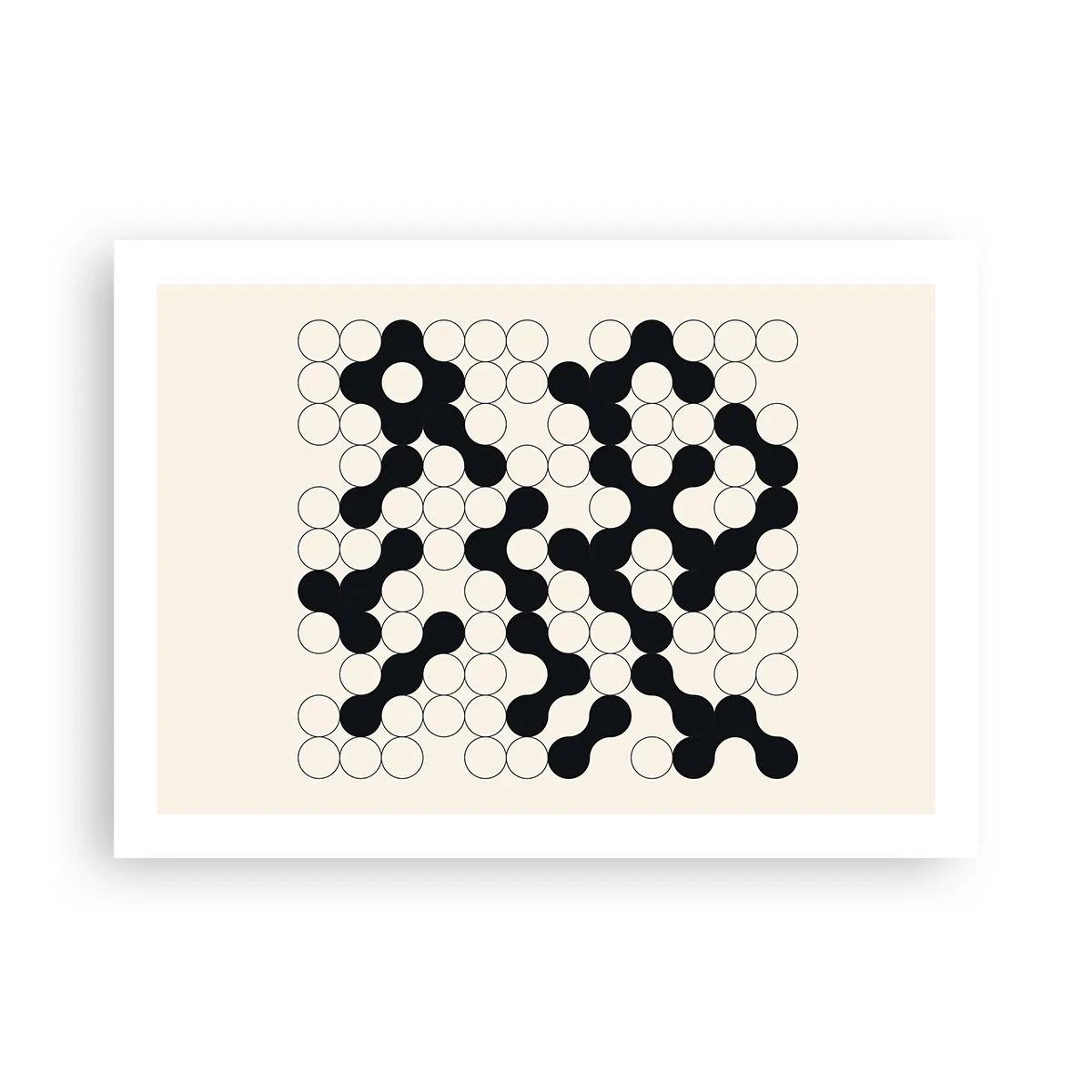 Affiche - Poster - Jeu chinois – variation - 70x50 cm