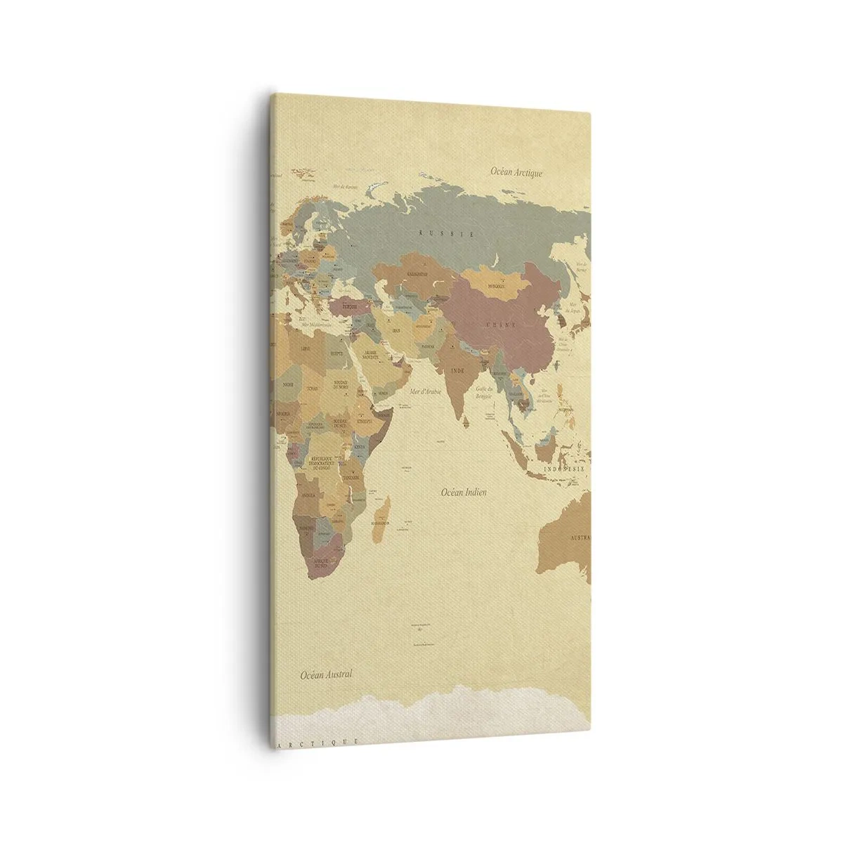 Impression sur toile - Image sur toile - Pour vous - le monde entier - 55x100 cm