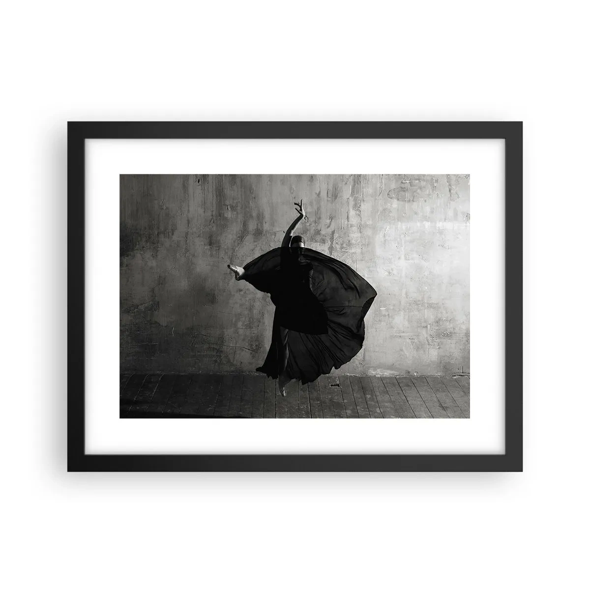 Affiche dans un cadre noir - Poster - Pas plein de passion - 40x30 cm