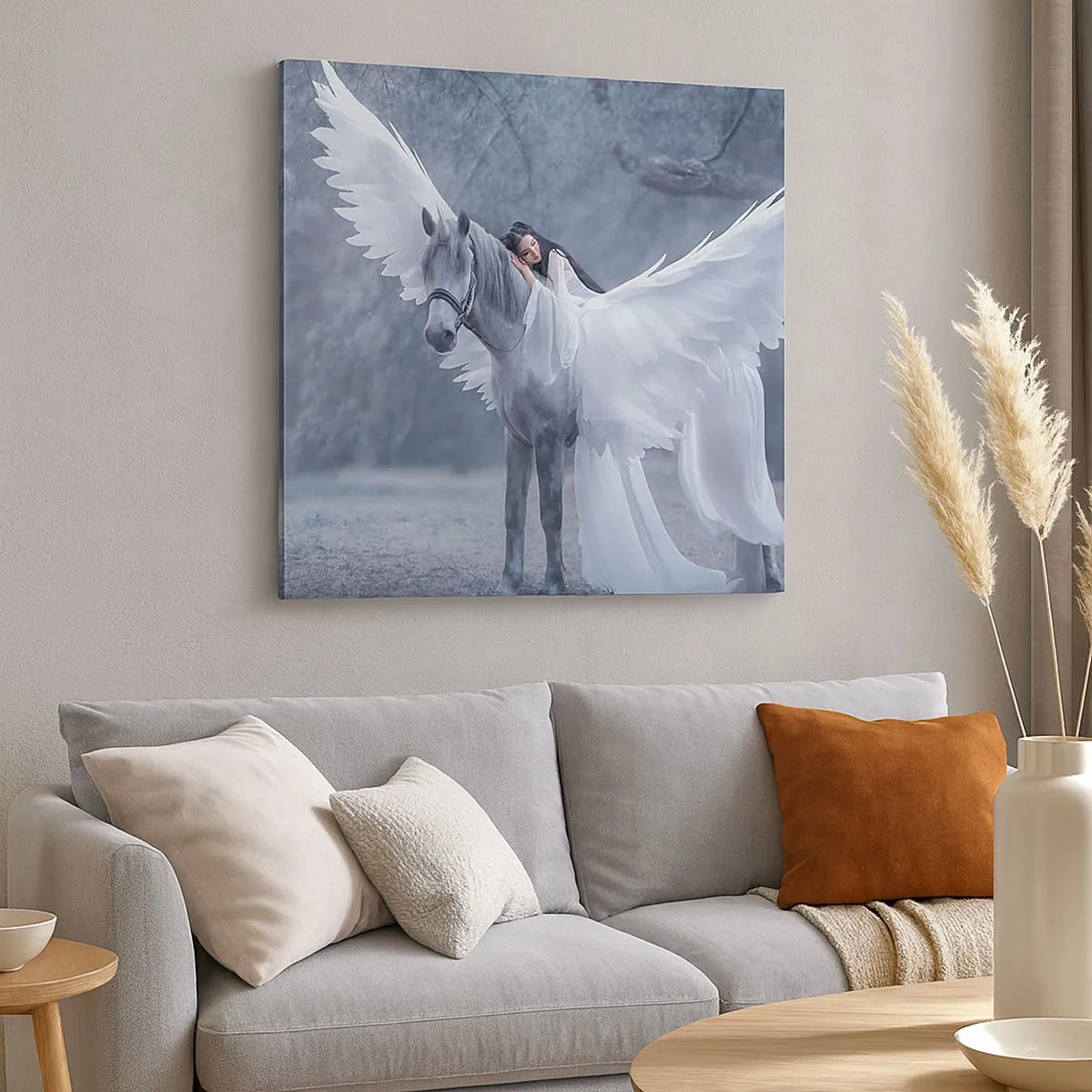 Impression sur toile - Image sur toile - Un moment inspiré - 30x30 cm