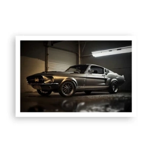 Affiche - Poster - Retour dans le passé - 91x61 cm