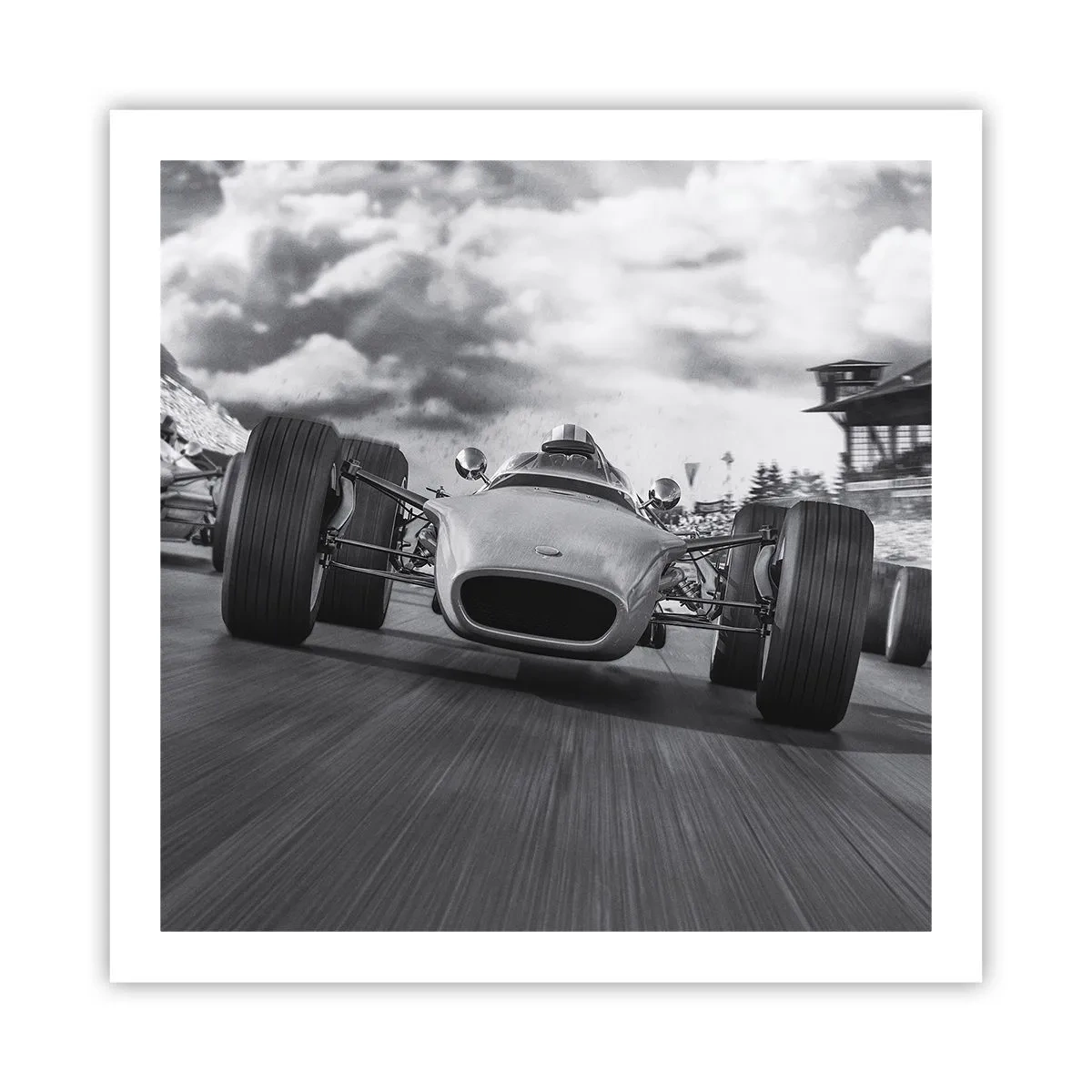 Affiche - Poster - Puissance! - 60x60 cm