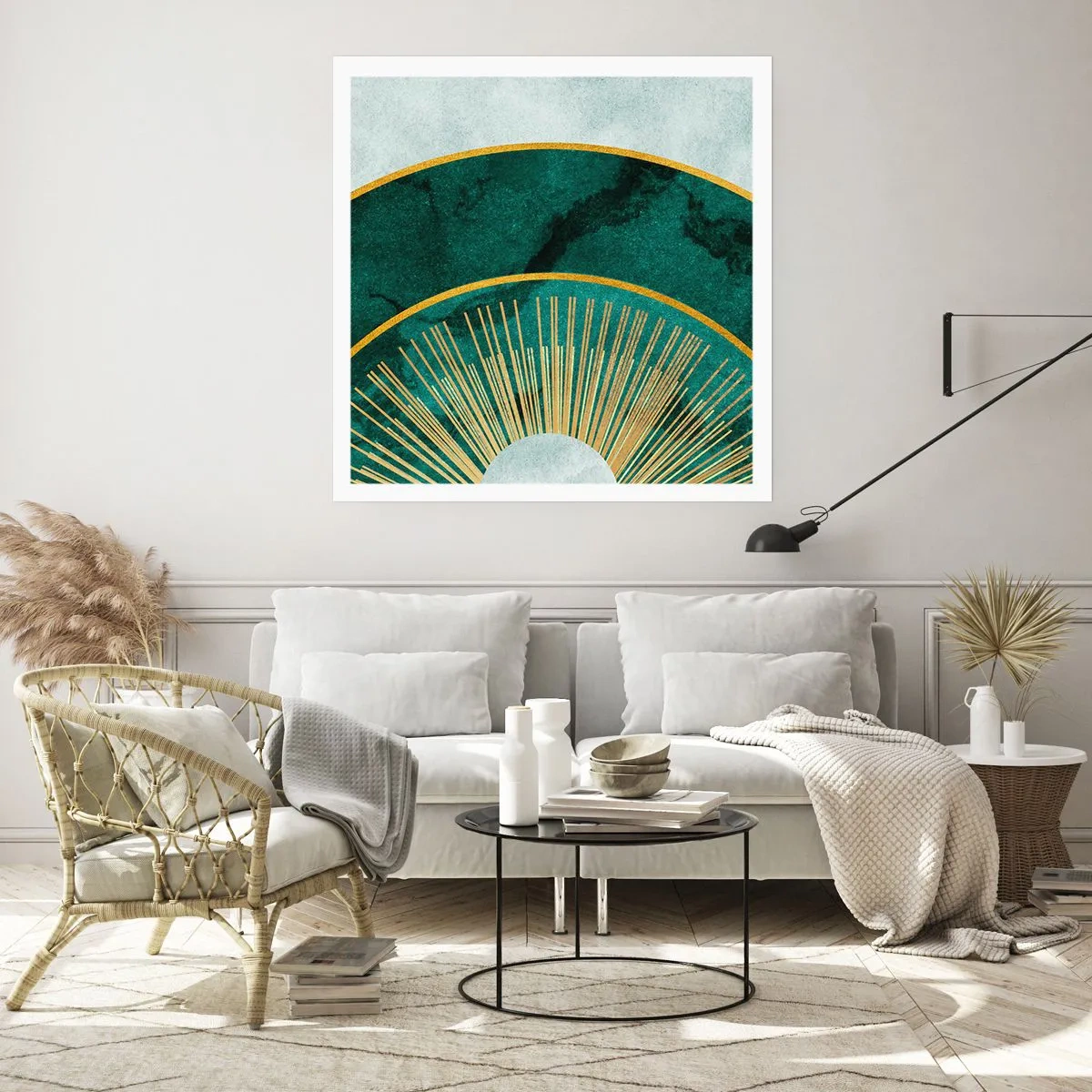 Affiche - Poster - Un autre système solaire - 30x30 cm