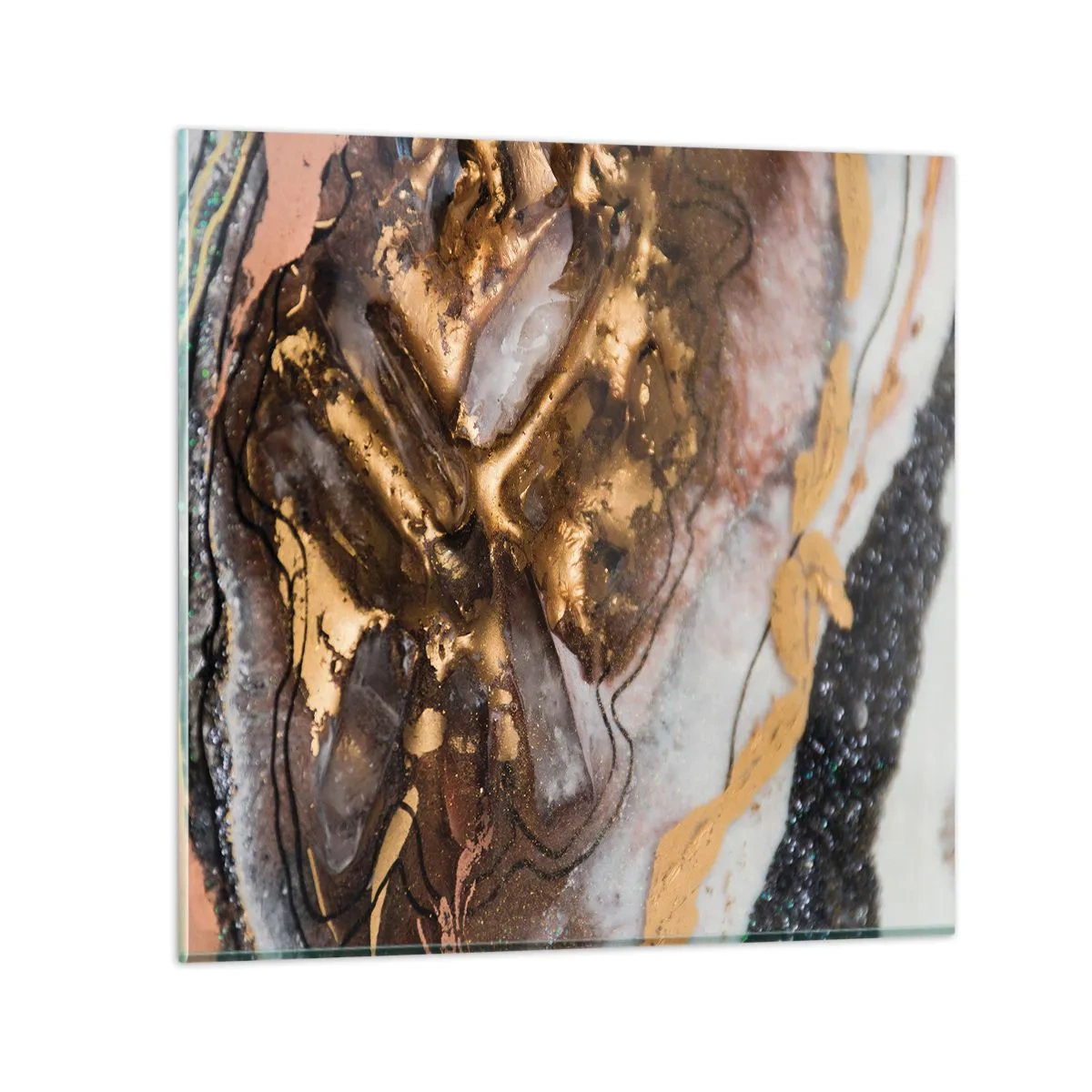 Impression sur verre - Image sur verre - Élément de la terre - 30x30 cm