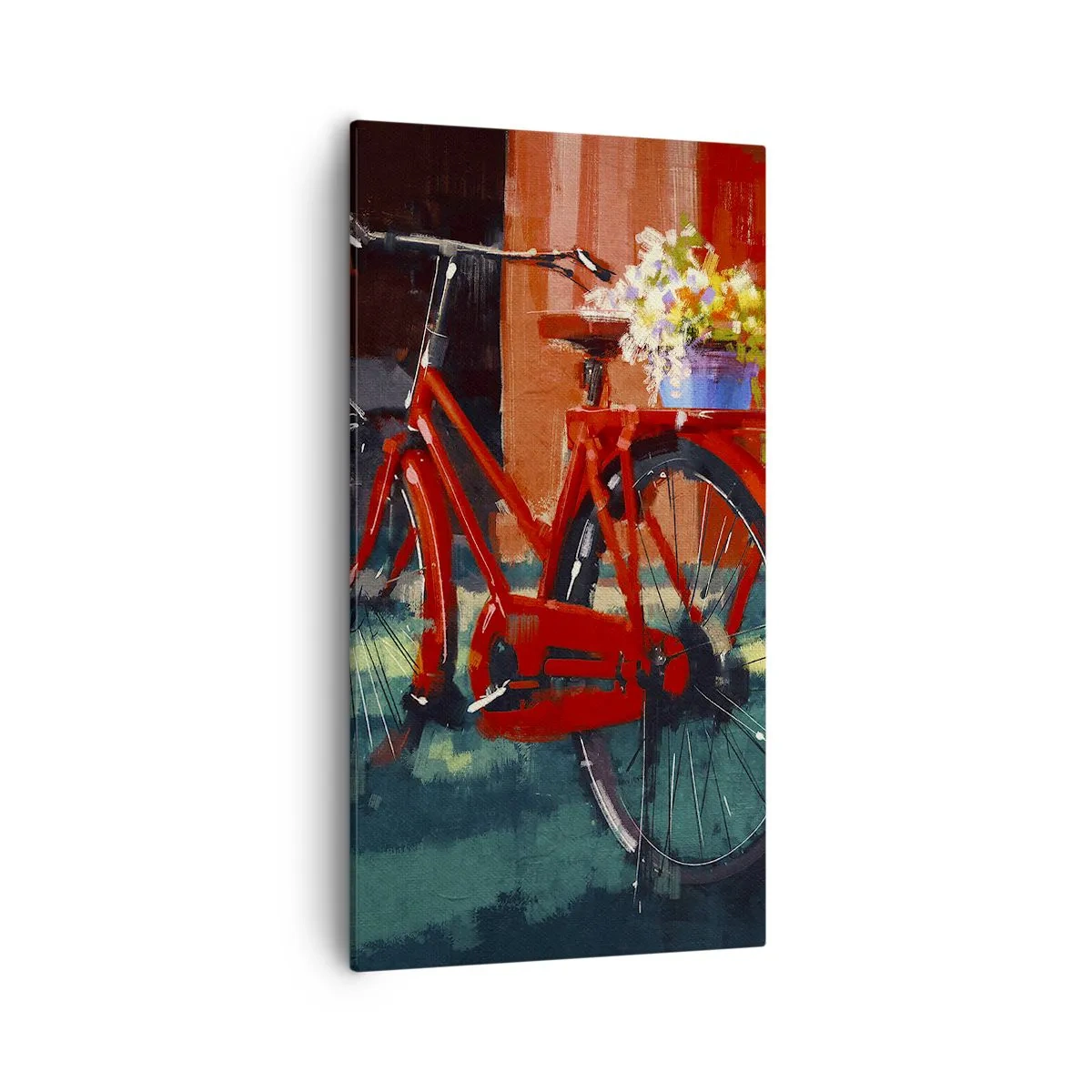 Impression sur toile - Image sur toile - I want to ride my bicycle - 55x100 cm